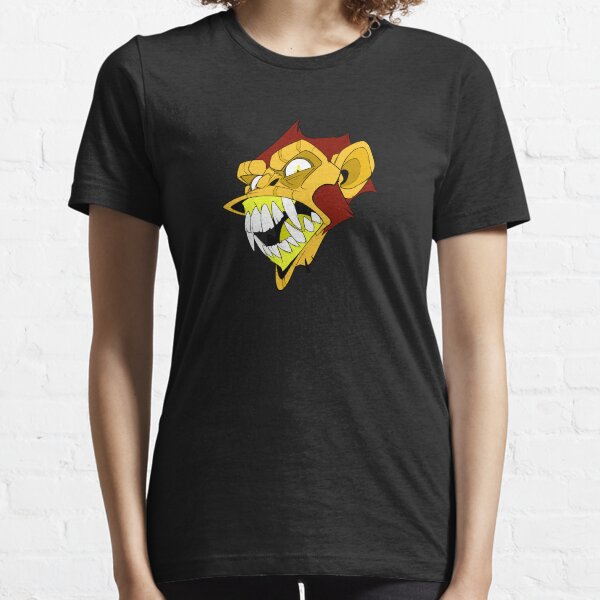 Angry Monkey - Orange/Red No Text Essential T-Shirt