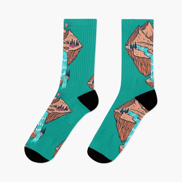 Item preview, Mountains and Waterfall designed and sold by HikingZone.