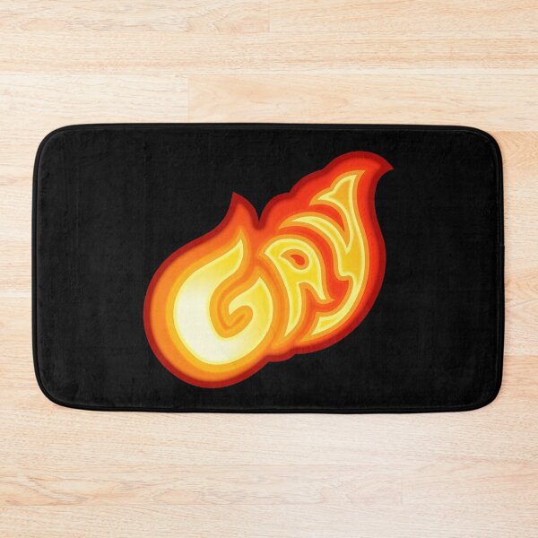 Item preview, Flaming Gay designed and sold by conceptcreature.