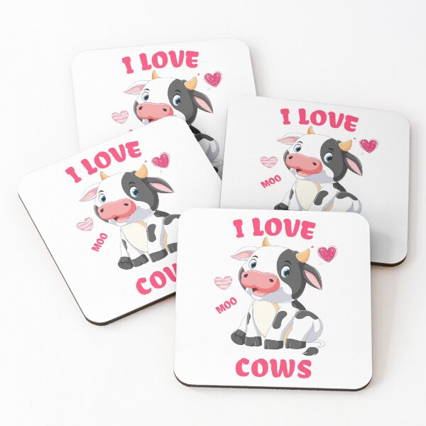 Item preview, I Love Cow Moo gift for cow lovers, friends and family farmer  designed and sold by Teimlah.