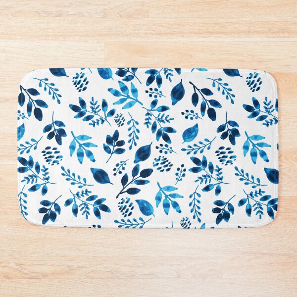 Item preview, Watercolor Indigo Botanical illustration designed and sold by harpleydesigns.