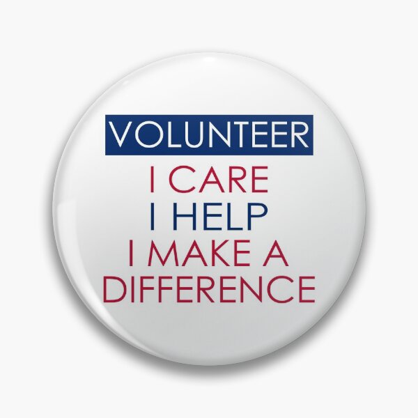 Item preview, Volunteer Quote Appreciation Gift, I Care I Help, I Make a Difference designed and sold by SVShare.