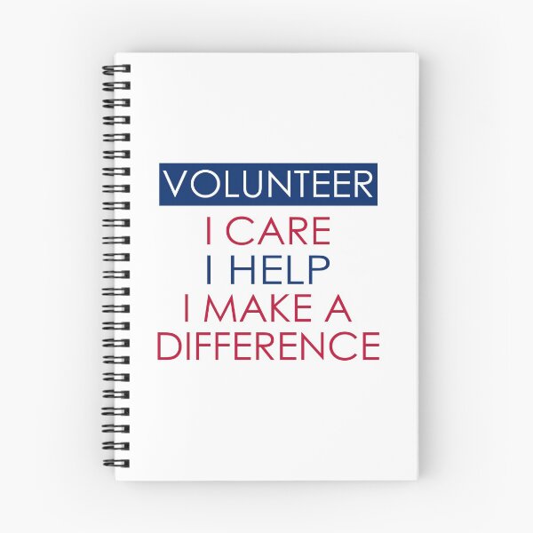 Item preview, Volunteer Quote Appreciation Gift, I Care I Help, I Make a Difference designed and sold by SVShare.