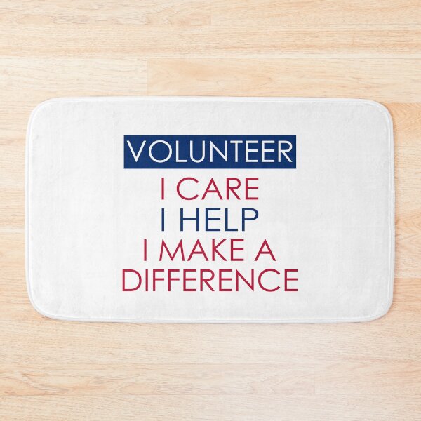 Item preview, Volunteer Quote Appreciation Gift, I Care I Help, I Make a Difference designed and sold by SVShare.