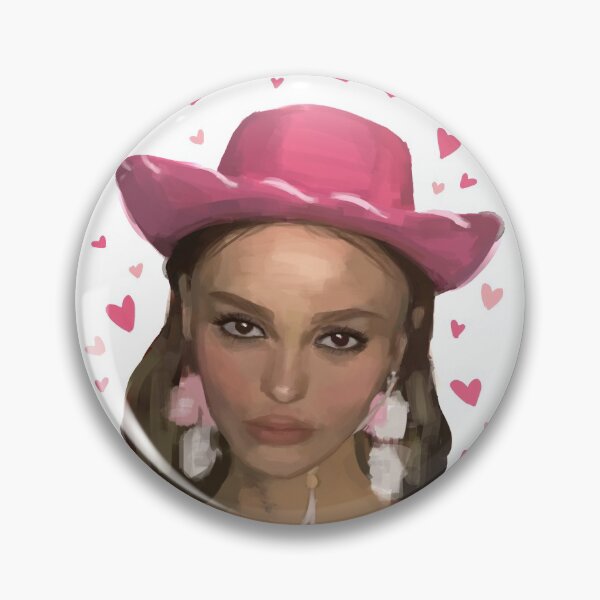 Item preview, Lily Rose Depp with Love Hearts  designed and sold by abbiekye.