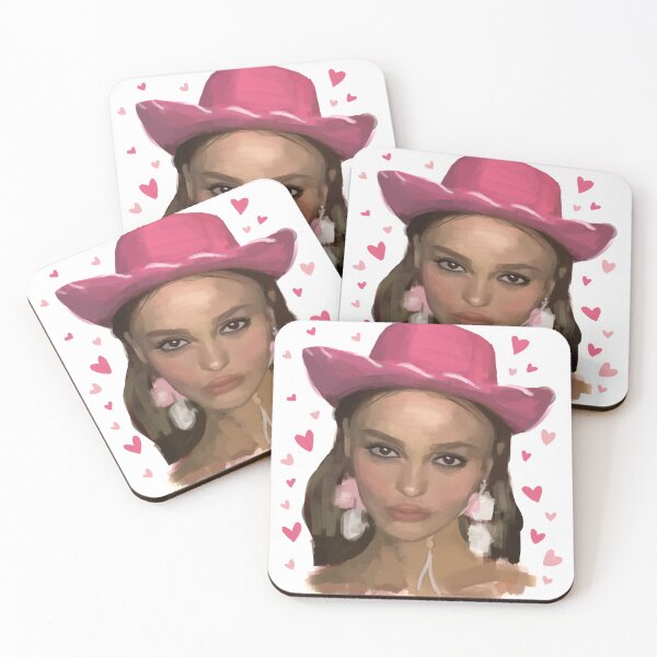 Item preview, Lily Rose Depp with Love Hearts  designed and sold by abbiekye.