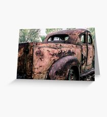 Rust Greeting Card