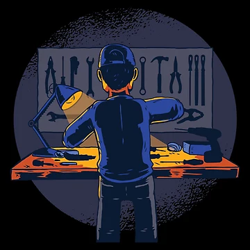 Artwork thumbnail, Working Tools Design by DavinciStore21