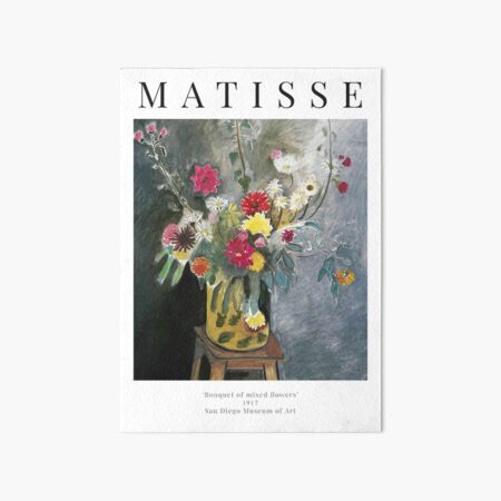 Artikel-Vorschau von Henri Matisse – Strauß gemischter Blumen – Ausstellungsplakat, designt und verkauft von studiofrivolo.
