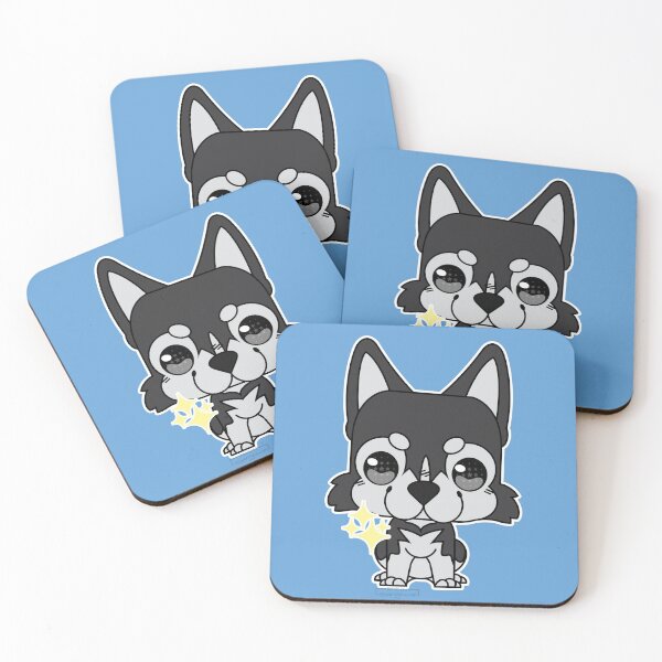 Item preview, Chibi Doggo Pupper (Siberian Husky) designed and sold by DeRukoandCO.