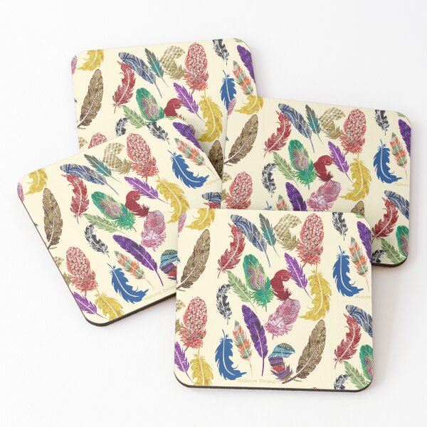 Item preview, Feathers patterns designed and sold by aldona.