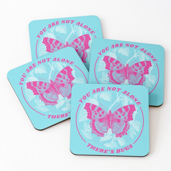 Item preview, You're Not Alone, There's Bugs Turquoise & Pink designed and sold by logancouch3.