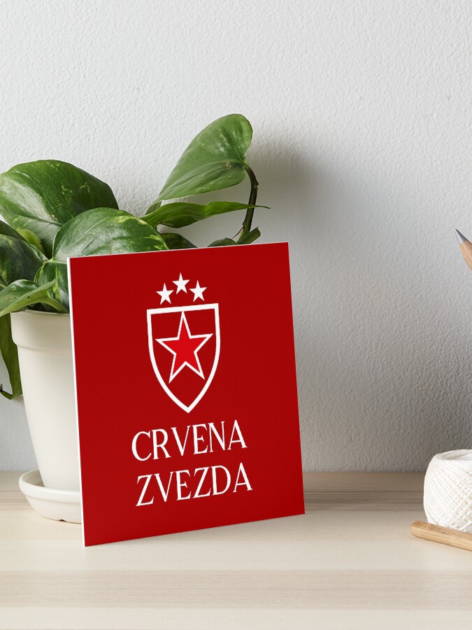 Crvena Zvezda - Red Star Greeting Card for Sale by VRedBaller