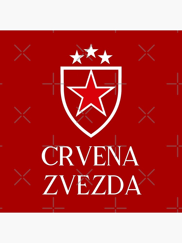 Crvena Zvezda - Red Star Greeting Card for Sale by VRedBaller