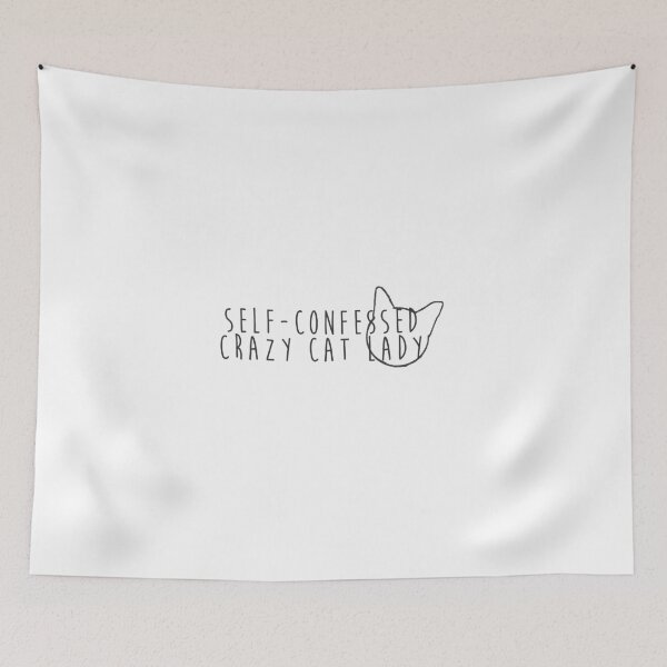 Item preview, Self-Confessed Crazy Cat Lady designed and sold by Danielle Hunter.