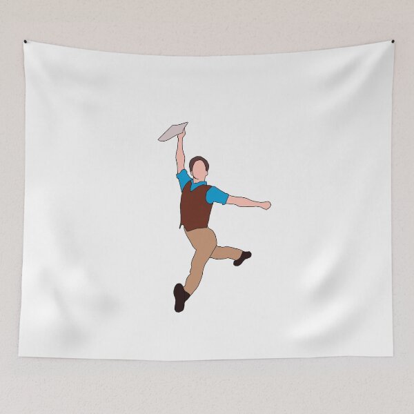 Item preview, Newsies Broadway Logo- Leaping Newsboy designed and sold by BroadwayDesignz.