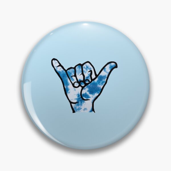 Item preview, Shaka Blue Tie Dye  designed and sold by agua4elmundo.
