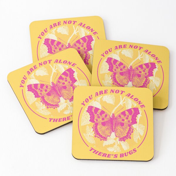 Item preview, You're Not Alone, There's Bugs Yellow & Pink designed and sold by logancouch3.