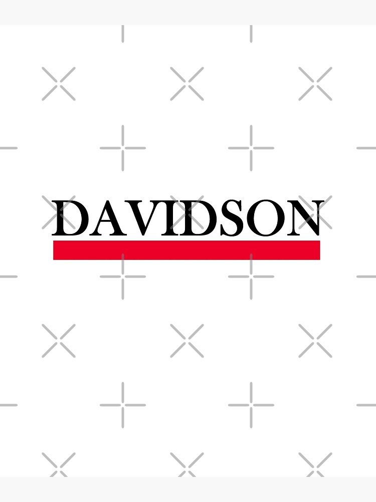 "Davidson College 2020 Original Edition" Poster by mo3ad8 Redbubble