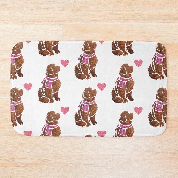 Item preview, Watercolour Newfoundland (brown/liver) designed and sold by animalartbyjess.