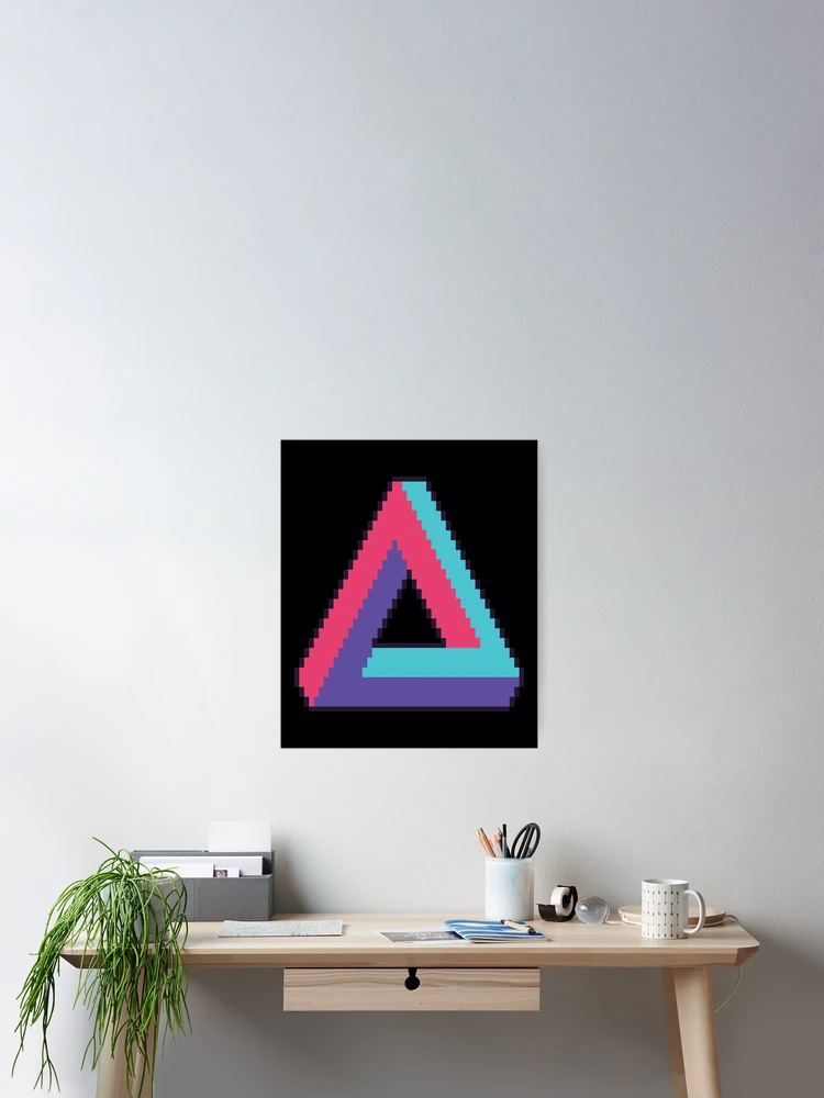 Thumbnail 2 of 3, Poster, Infinity Retro Wave designed and sold by DavinciStore21.