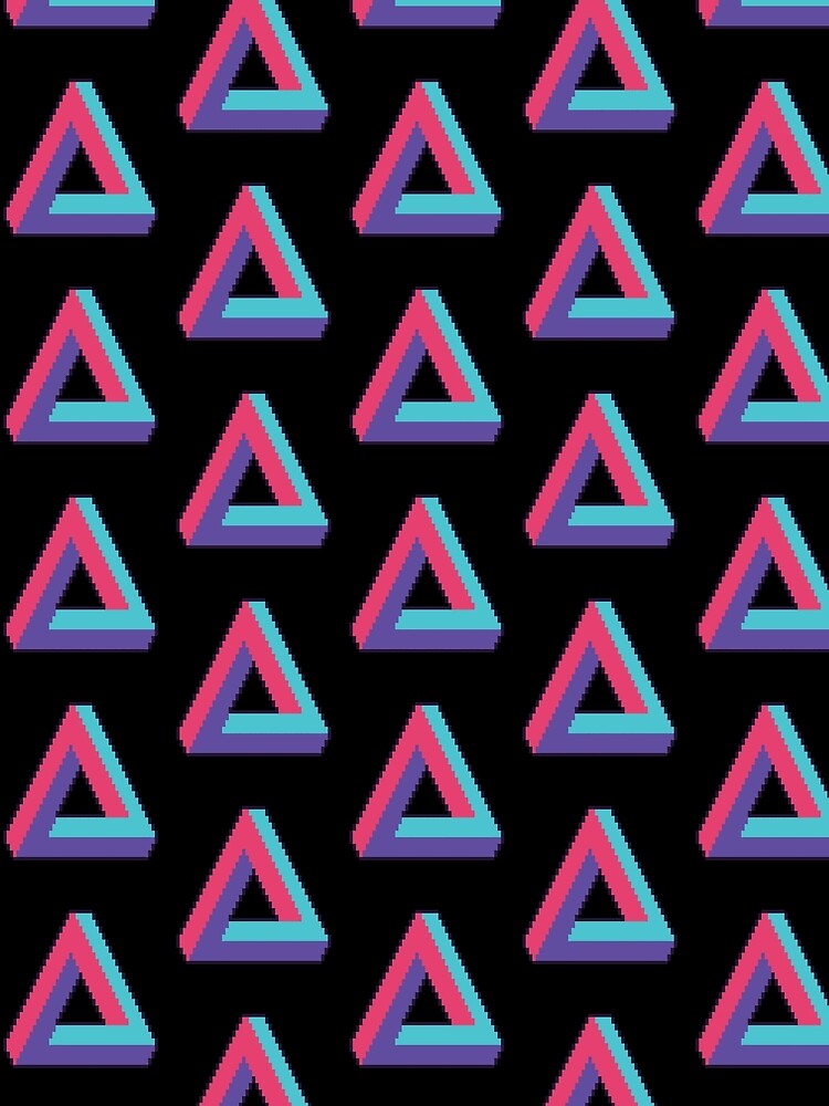 Thumbnail 3 of 3, Scarf, Infinity Retro Wave designed and sold by DavinciStore21.