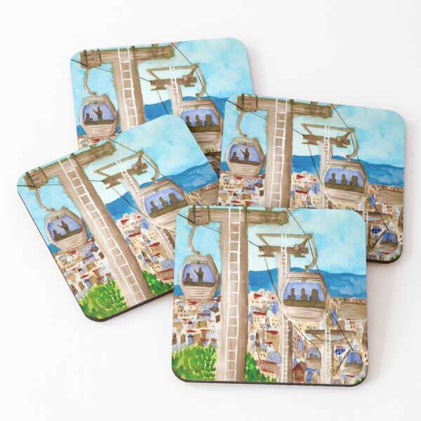 Item preview, Barcelona Watercolor Painting designed and sold by watercolornikki.