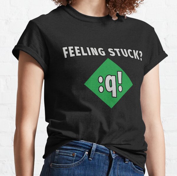 Item preview, Feeling Stuck? Vi/Vim humor for linux/unix administrators and users designed and sold by smartfoxes.