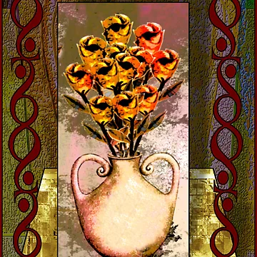 Artwork thumbnail, A Dozen Roses by Troy Brown