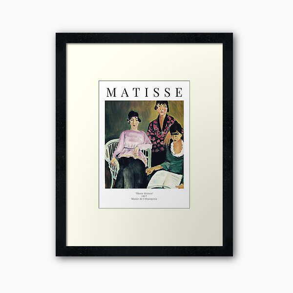Item preview, Henri Matisse - Three Sisters - Exhibition Poster designed and sold by studiofrivolo.