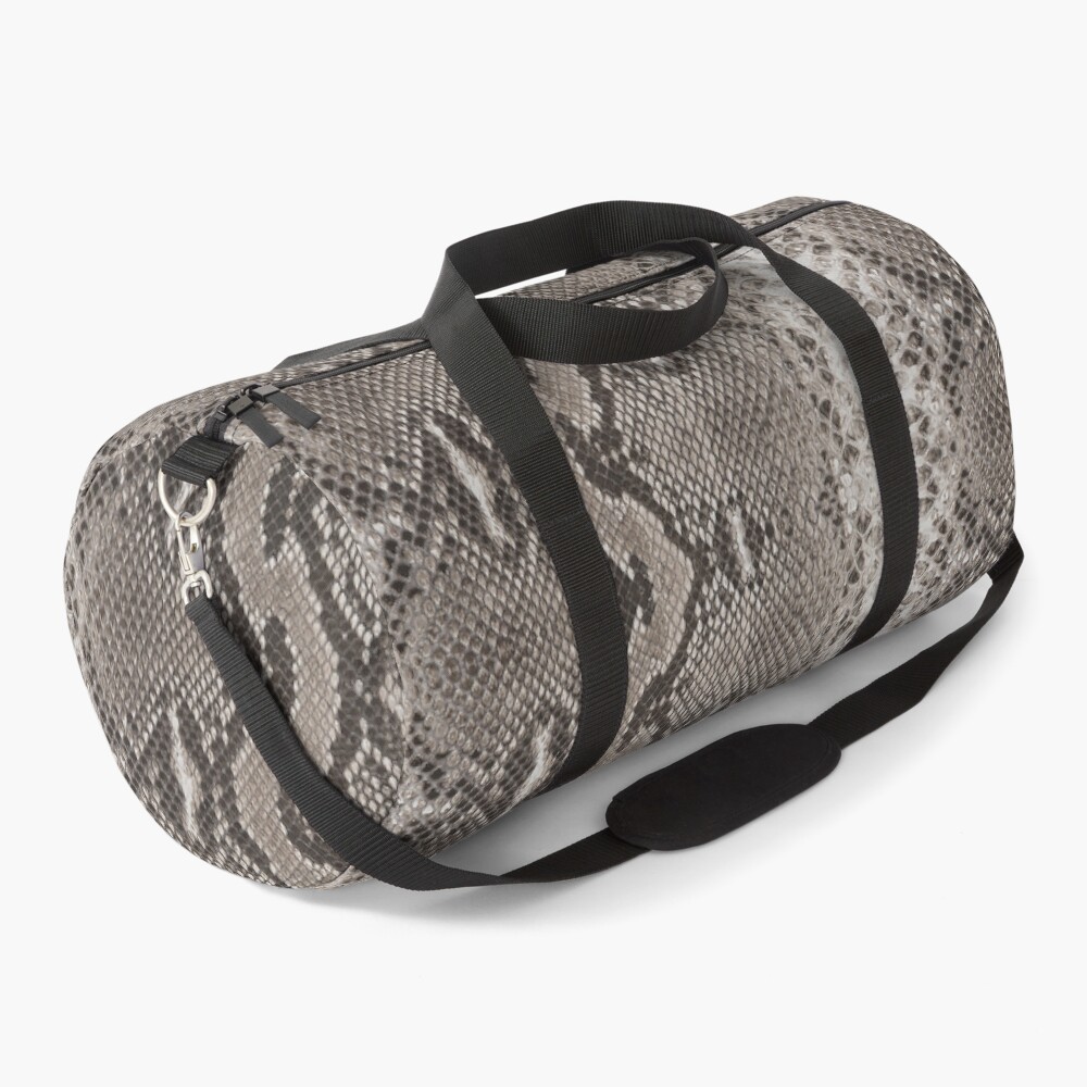 Snakeskin Python Duffle Bag