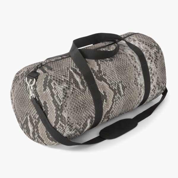 Snakeskin duffle sale bag