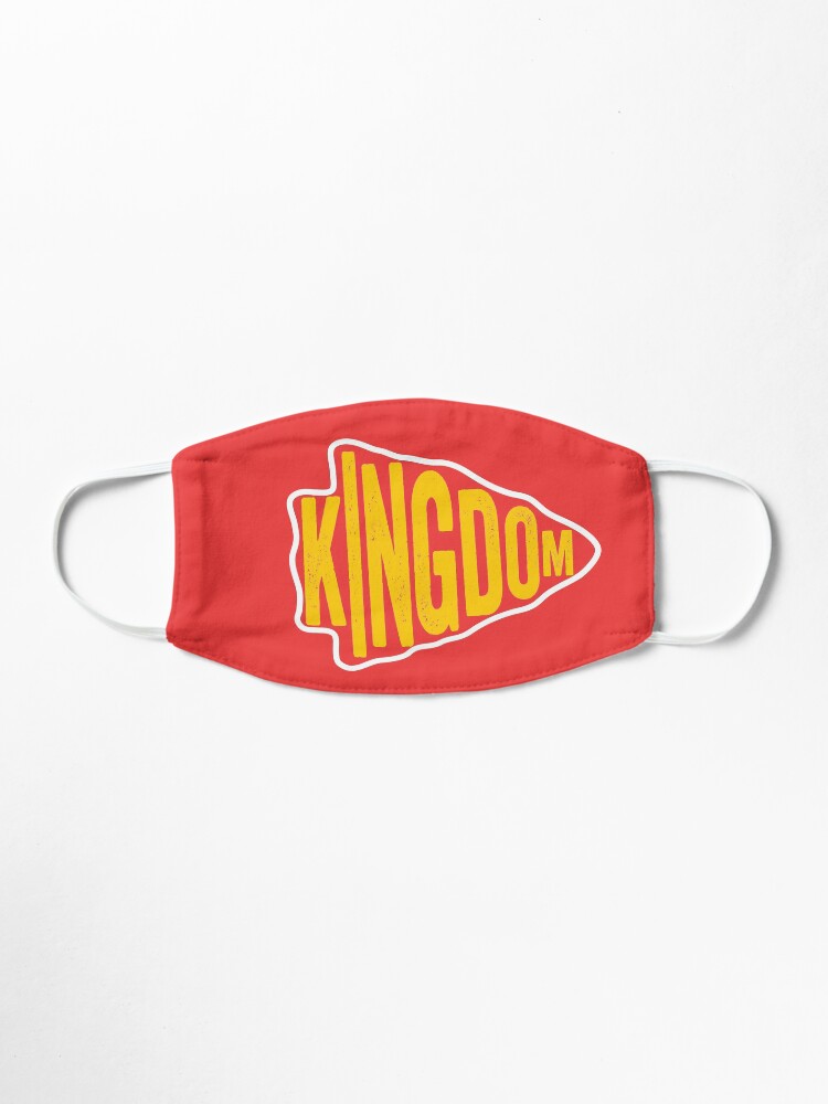 Alternate view of KC Face mask Kansas City facemask KC Red Kingdom Kansas City 2020 Sports & Football Fan Classics Mask