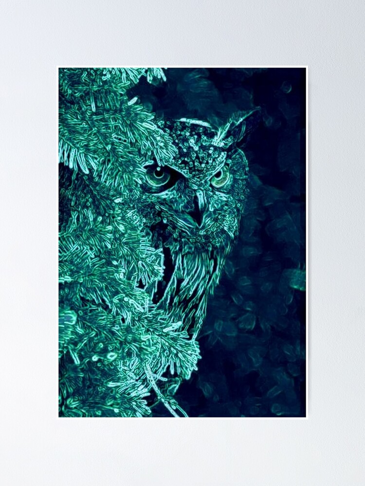 Alternate view of OWL PEEKABOO Poster