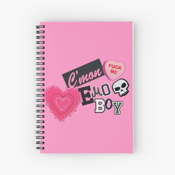 That emo boy rainbow flag Spiral Notebook for Sale by