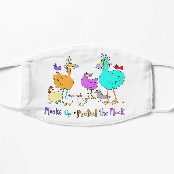 Masks Up - Protect the Flock Mask