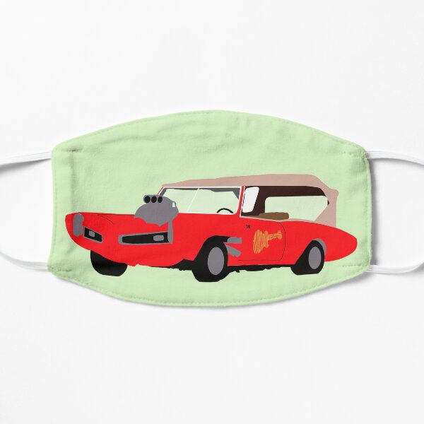 nous laisse à la Monkeemobile loin! Masque sans plis