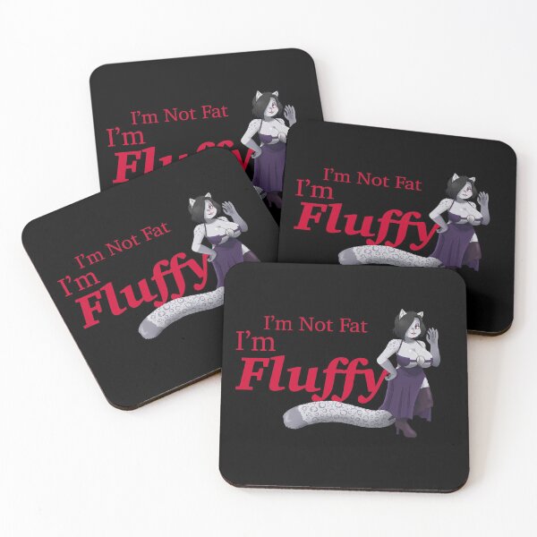 Item preview, Not Fat, Fluffy designed and sold by Theodore-Wylder.