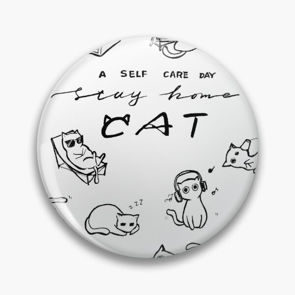 Item preview, CAT | a self-care day designed and sold by JunniSunStudio.