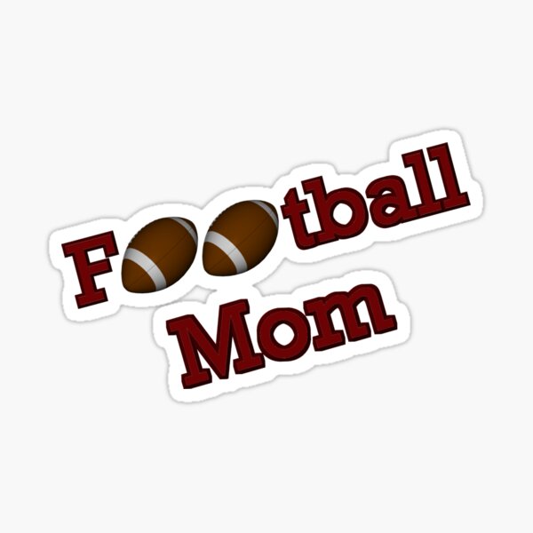 Football Mom Sticker