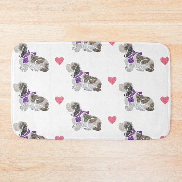 Item preview, Watercolour Petit Basset Griffon Vendeen designed and sold by animalartbyjess.