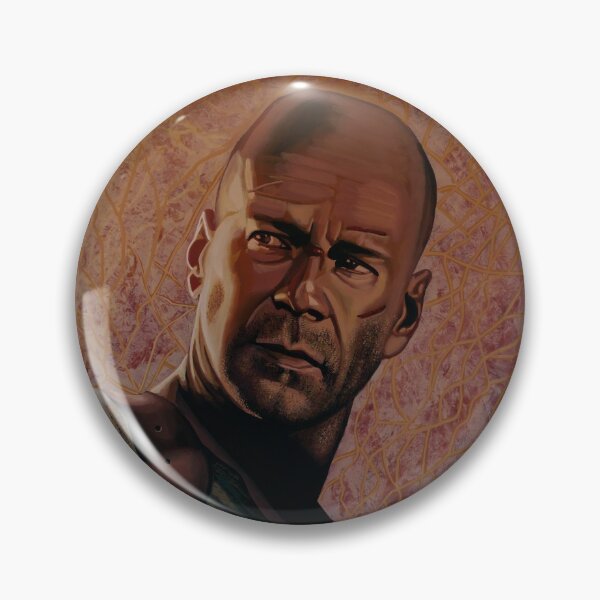 Item preview, Bruce Willis Painting designed and sold by PaulMeijering.