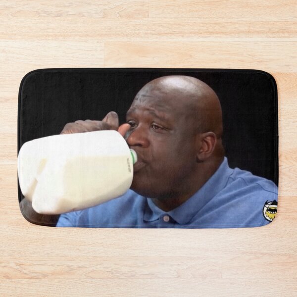 Item preview, Shaq Drinking Milk designed and sold by chough83w.
