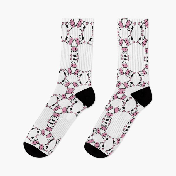 Item preview, Strawberry Pink Cow Aesthetic Pattern designed and sold by chanzds.