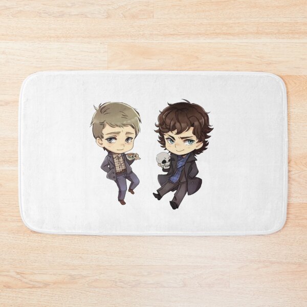 Item preview, Chibi Sherlock and John designed and sold by ice-cold.