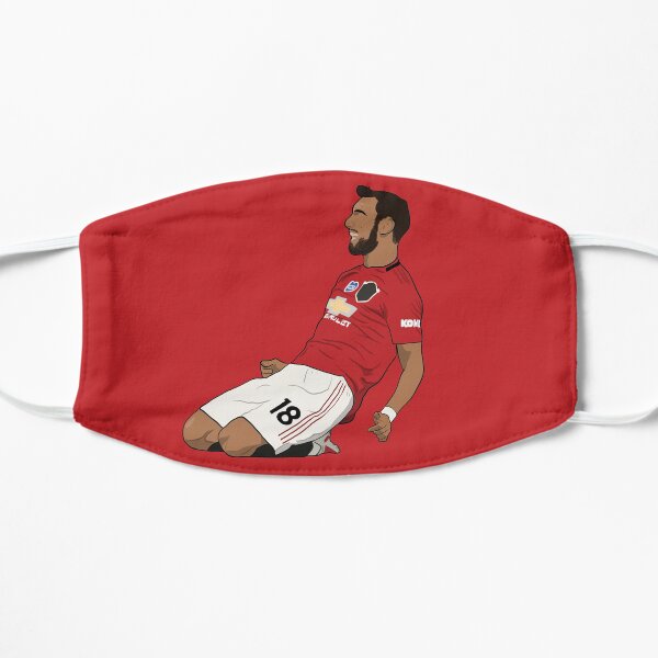 Bruno Fernandes Knee Slide MUFC Flat Mask