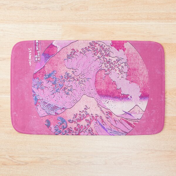 Item preview, Great Wave Eruption Pink Texture designed and sold by anthonylonder.