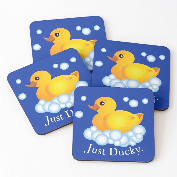 Item preview, Just Ducky Rubber Duck and Bubbles Design designed and sold by Deborah Goschy.