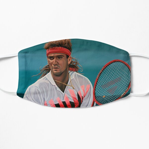 Andre Agassi Painting Mask