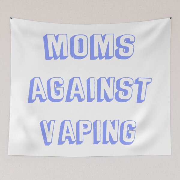 Item preview, Moms Against Vaping Typography designed and sold by Freshfroot.